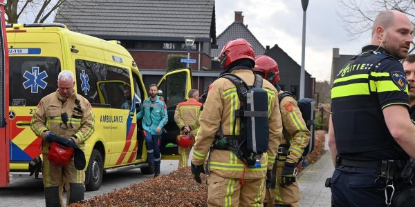 Foto: Bewoonster en hond op tijd uit woning na brandmelding in Eersel