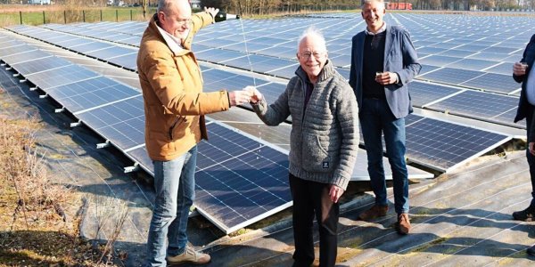 Foto: Feestelijke start campagne Zonnepark D’Aasdonken