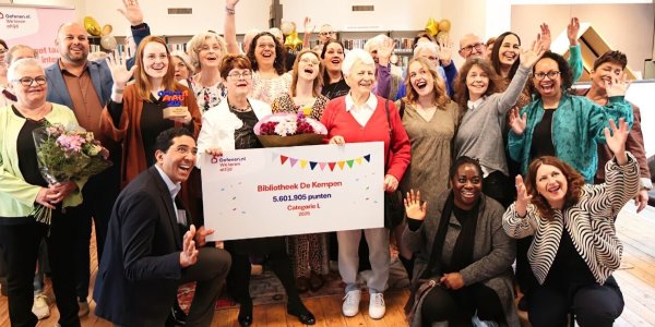 Foto: Bibliotheek De Kempen wint opnieuw landelijke award Oefenen.nl