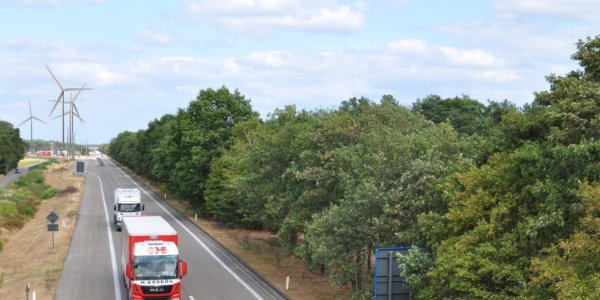 Foto: Bouw Windpark De Pals langs A67 stap dichterbij na rondkomen financiering