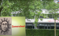 Een zon als logo voor de zomerschool van Senioren Netwerk Eersel