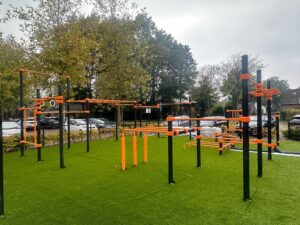 Nieuw Calisthenics park in Eersel